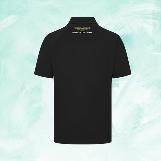 Aston Martin Polo Shirt F1 Team Alonso Stroll Black