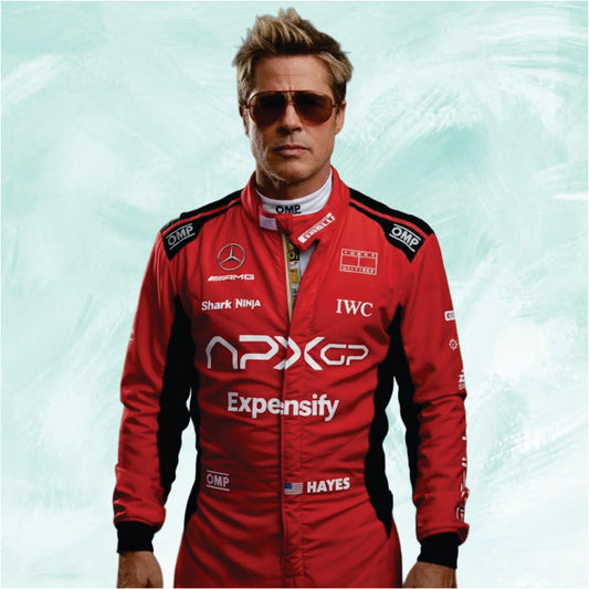 Brad Pitt Sonny Hayes 2025 APX GP F1 Movie Race Suit