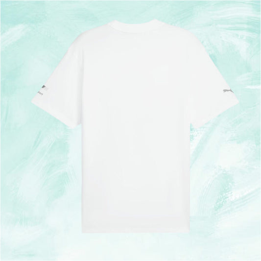 White Puma BMW M Motorsport graphic T-Shirt