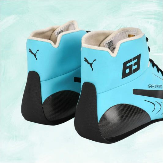 George Russell 2024 Mercedes AMG Petronas Racing Shoes