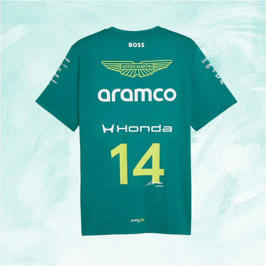 Aston Martin F1 Aramco 2026 Fernando Alonso T-Shirt