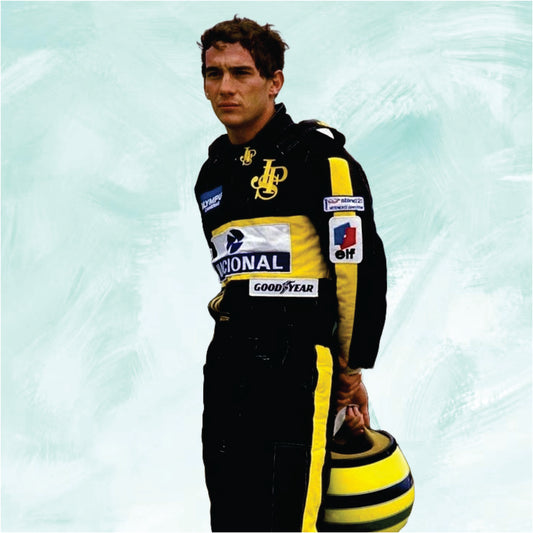 Ayrton Senna 1985 Jps Embroidery f1 race suit