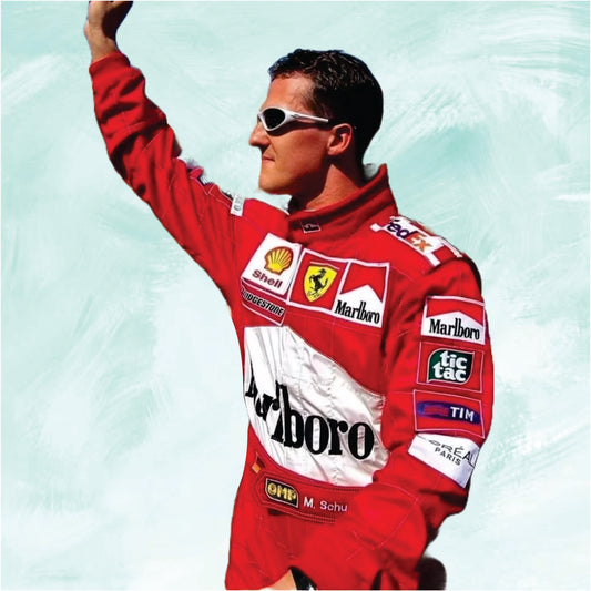 F1_Michael_Schumacher_2001_replica_embroidery_patches_race_suit
