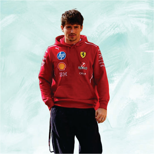 Ferrari hoodies 2025 F1 charles