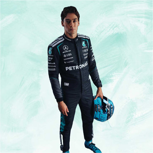 George Russell 2026 Mercedes F1 Suit