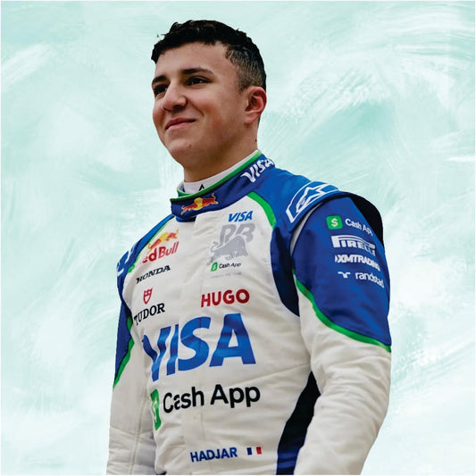 Isack Hadjar 2025 Visa Cash App RB F1 Team Replica Racing Suit