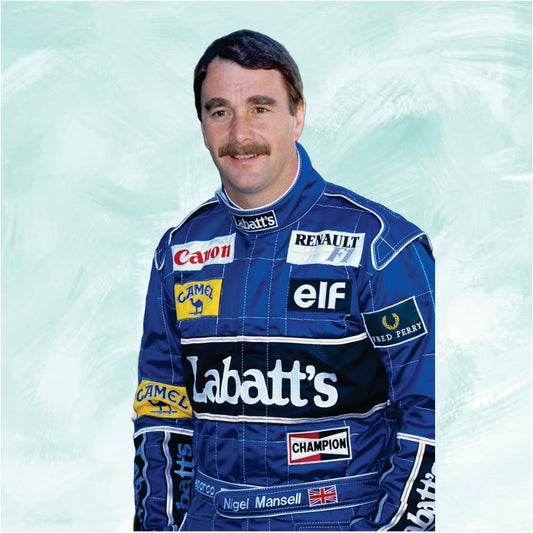 Nigel Mansell 1992 Embroidery f1 race suit