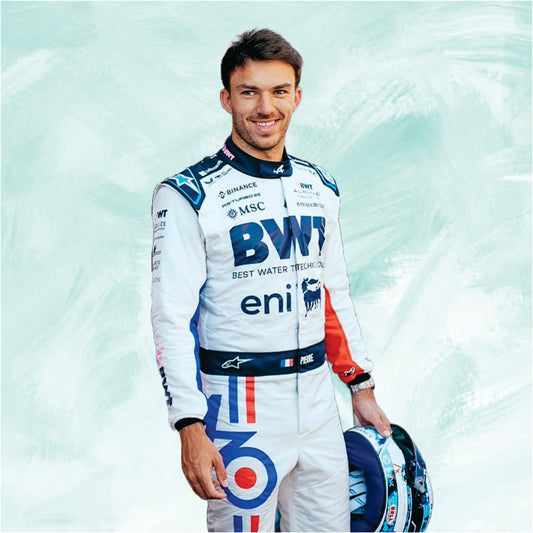 Pierre Gasly 2025 New Spanish GP BWT Alpine f1 suit
