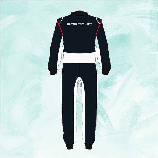 Porsche Motorsports go kart suit