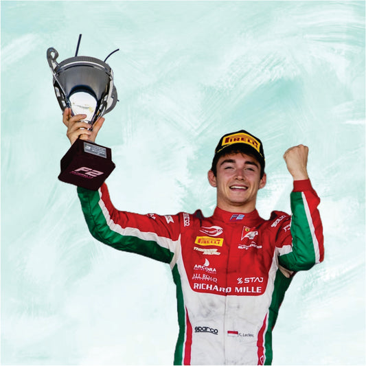 Charles Leclerc 2017 F1 Ferrari Racing Suit