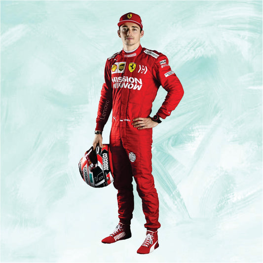 Charles Leclerc 2019 Replica Racing Suit Mission Winnow Scuderia Ferrari F1