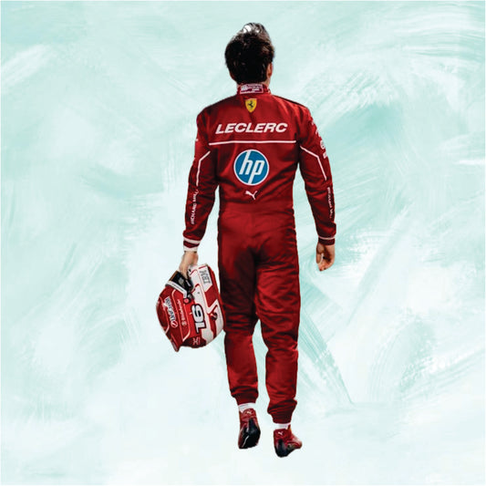 Charles Leclerc 2025 Scuderia Ferrari HP F1 Team Replica Racing Suit