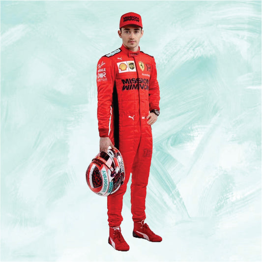 Charles Leclerc 2020 F1 Racing Suit Mission Winnow Scuderia Ferrari