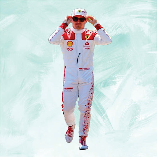 Charles Leclerc 2023 Monaco GP Formula 1 Scuderia Ferrari Replica Race Suit