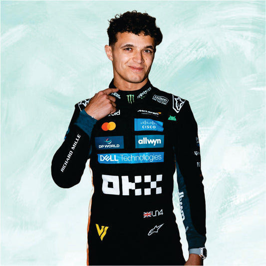 Lando Norris 2025 British Grand Prix McLaren F1 Racing Suit