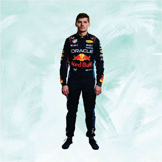 Max Verstappen 2024 Red Bull F1 Race Suit