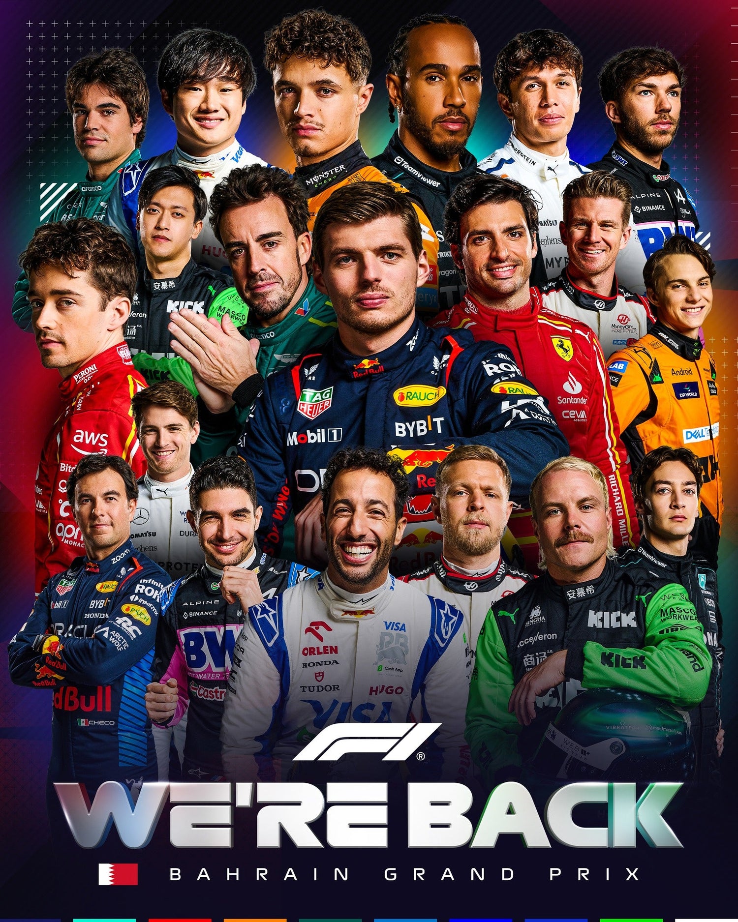 New Arrivals 2026 F1 Suits