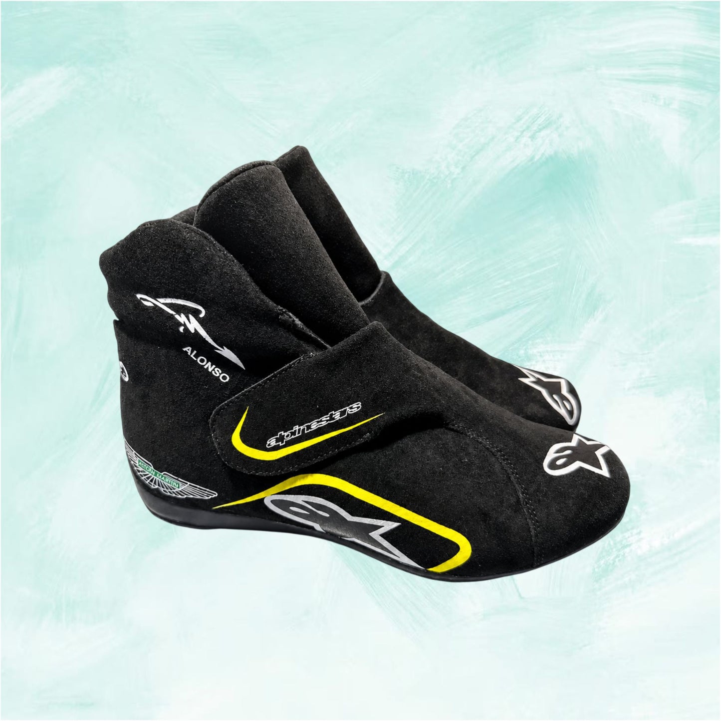 Fernando Alonso 2023 Aston Martin F1 Shoes