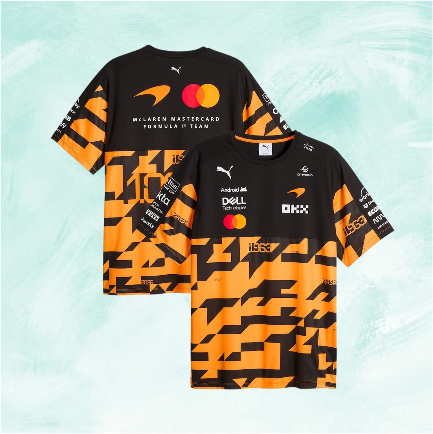 McLaren 1000th Race Replica T-Shirt Unisex