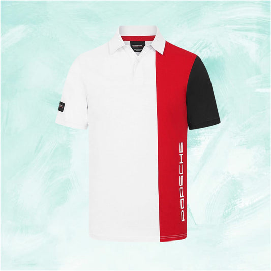 Porsche Motorsport Men's Stripe Polo Shirt
