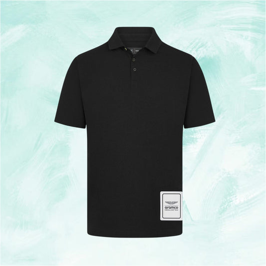 Aston Martin Polo Shirt F1 Team Alonso Stroll Black