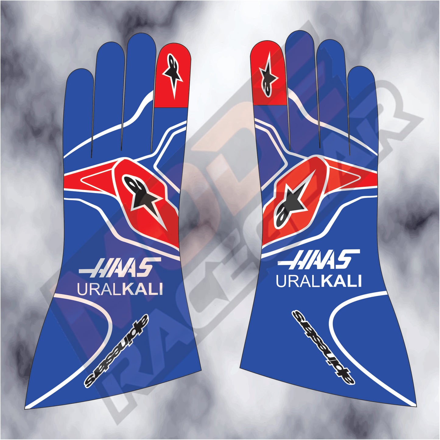 HAAS F1 Team 2024 F1 Gloves