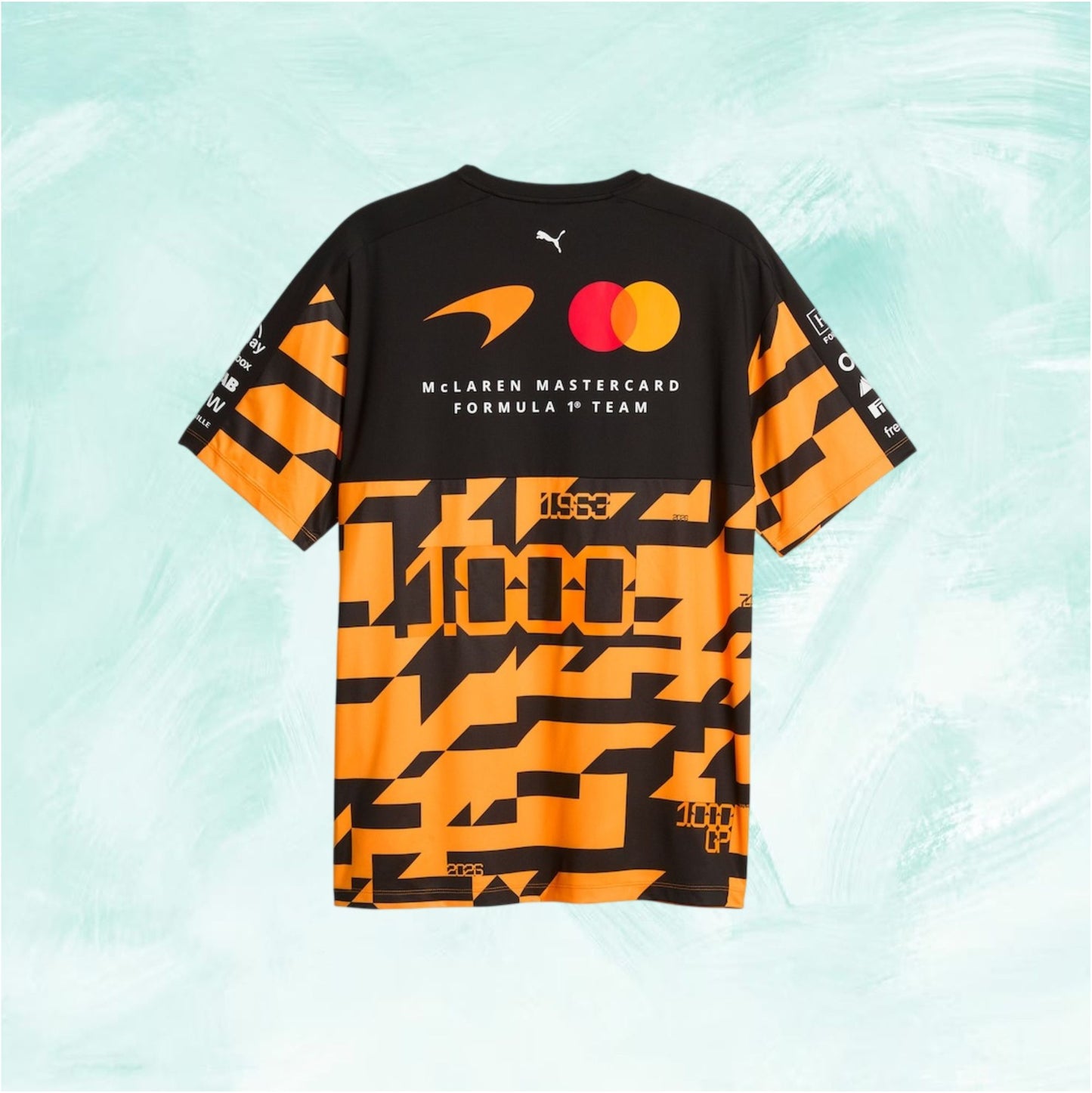 McLaren 1000th Race Replica T-Shirt Unisex