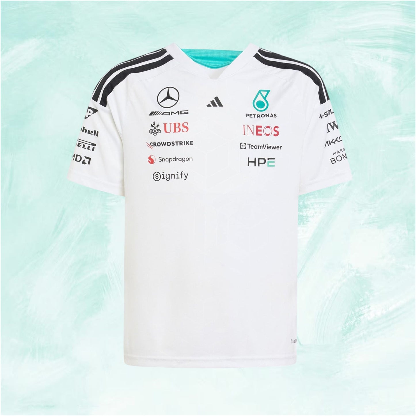 Adidas Mercedes-AMG Petronas F1 Team driver jersey T-Shirt