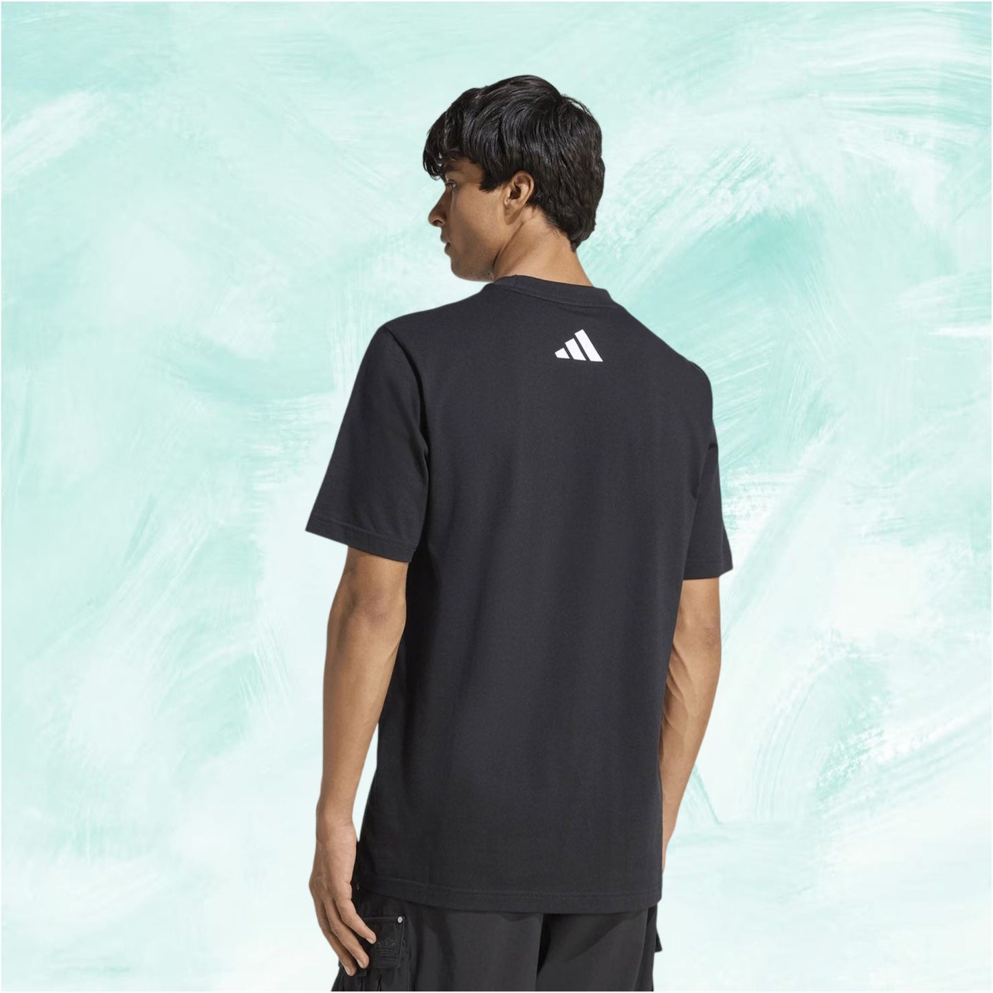 Black Adidas Mercedes-AMG PETRONAS F1 Team DNA Graphic T-shirt