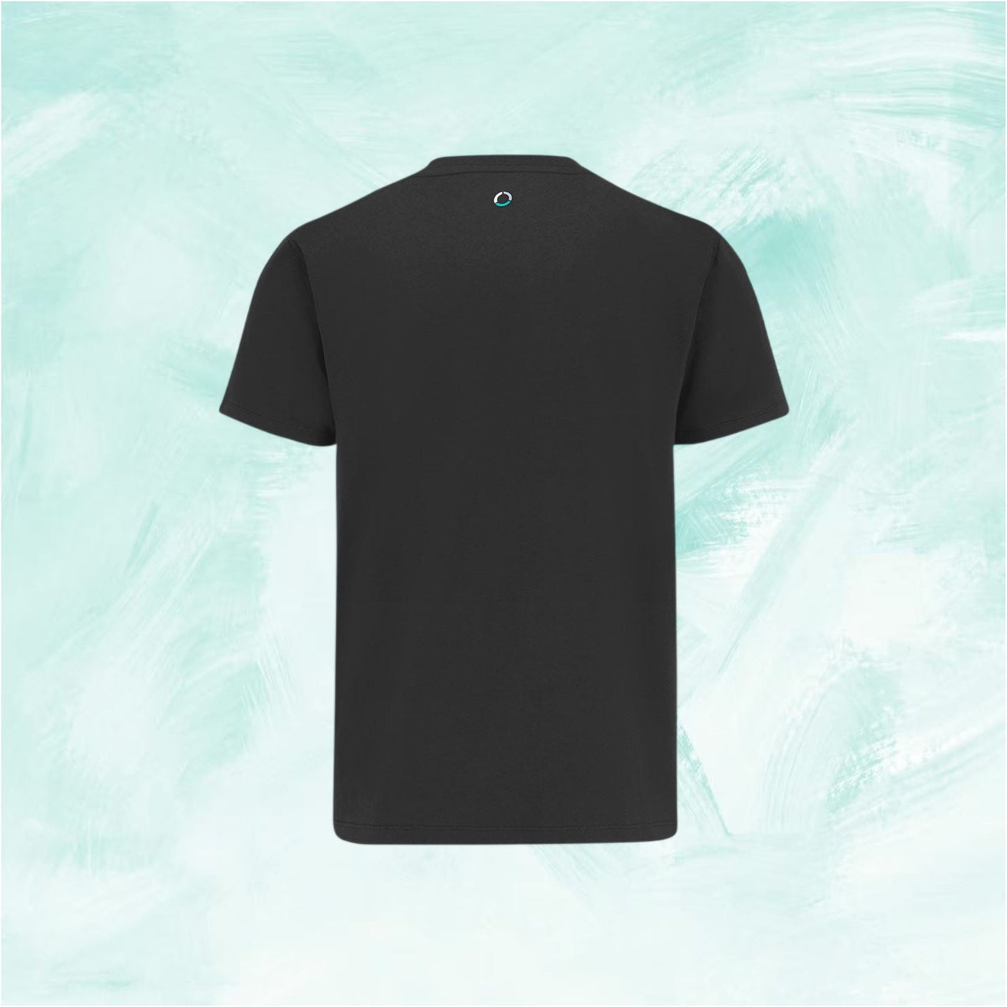 Black Mercedes-AMG Petronas F1 Team crew neck T-shirt