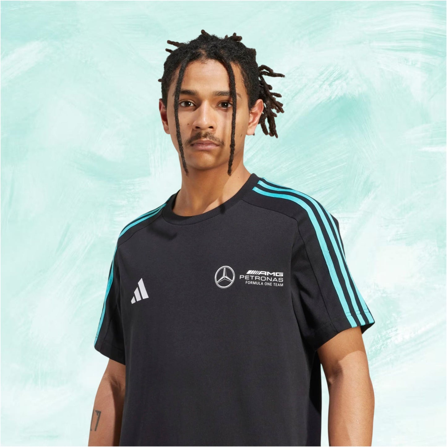 Adidas Mercedes-AMG Petronas F1 Team DNA black T-Shirt