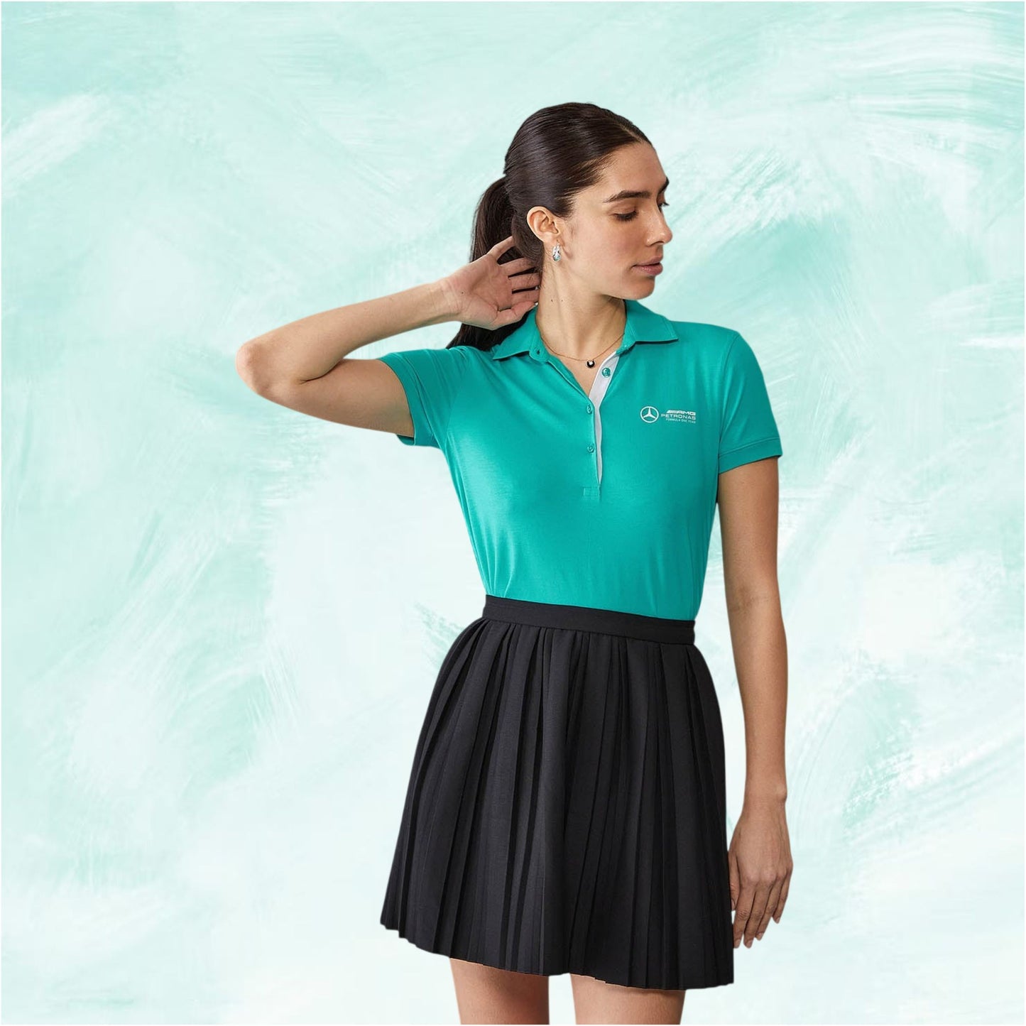 Mercedes-AMG Petronas F1 Team women's polo shirt