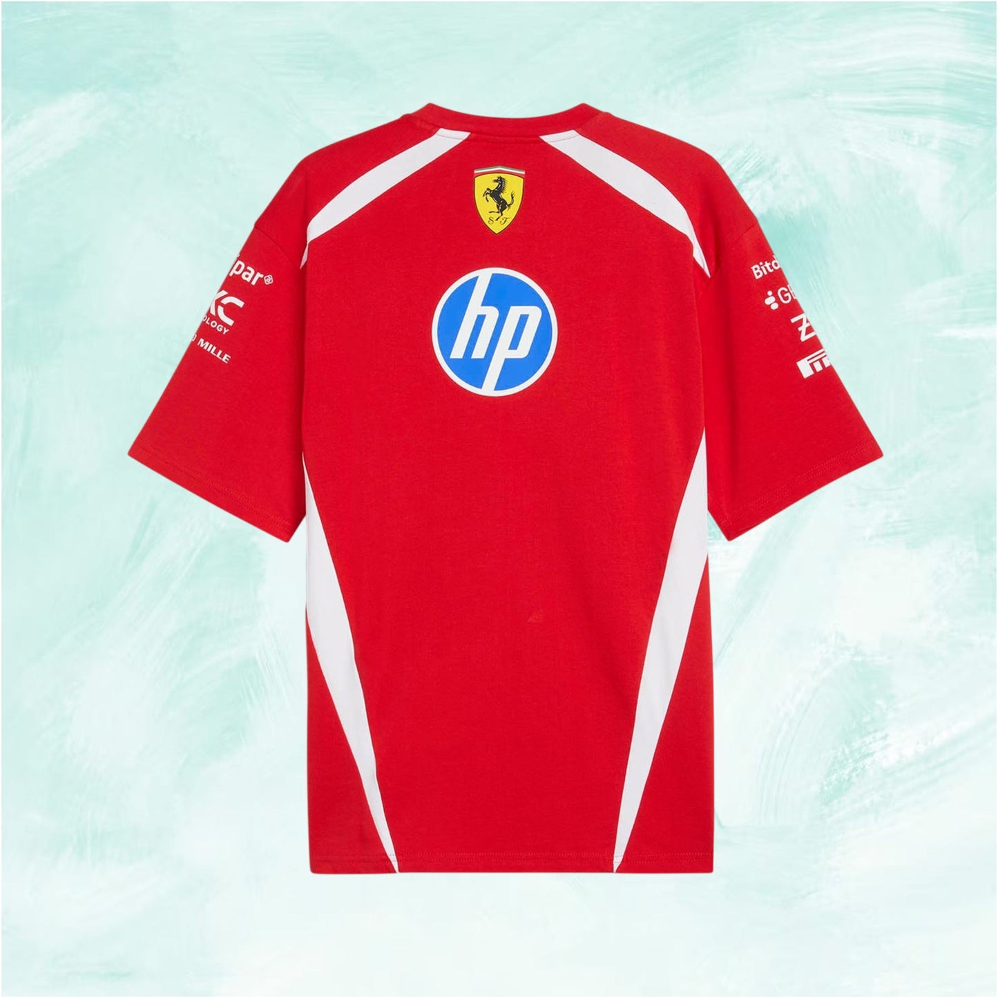 Lewis Hamilton Puma Scuderia Ferrari HP Replica T-shirt