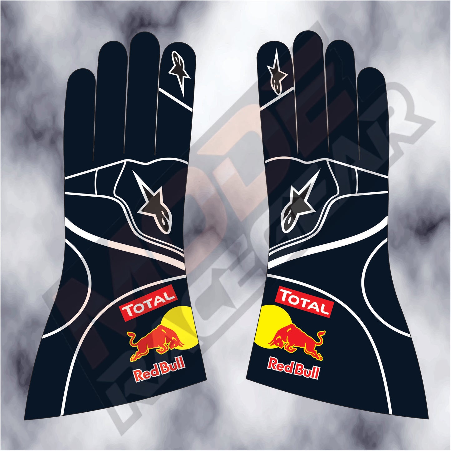 Daniel Ricciardo Redbull F1 Racing Gloves