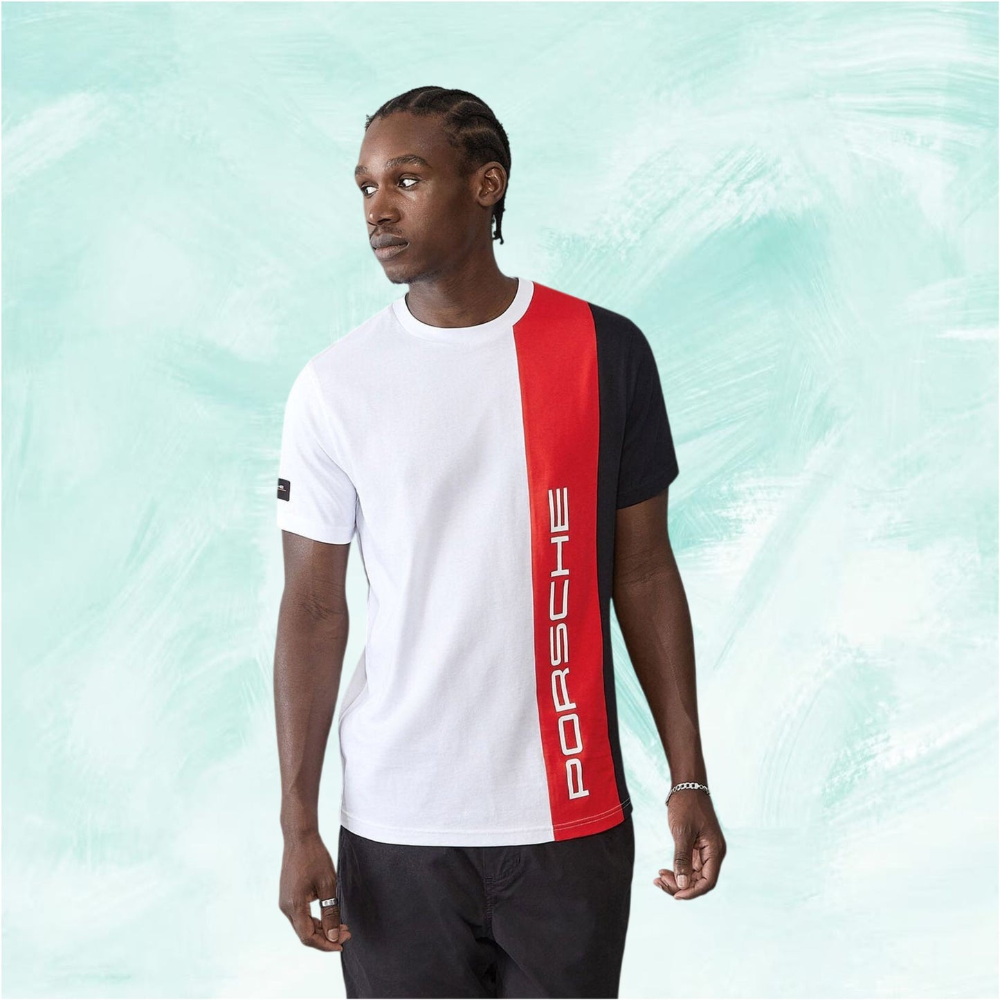 Porsche Motorsport Men's Stripe T-Shirt