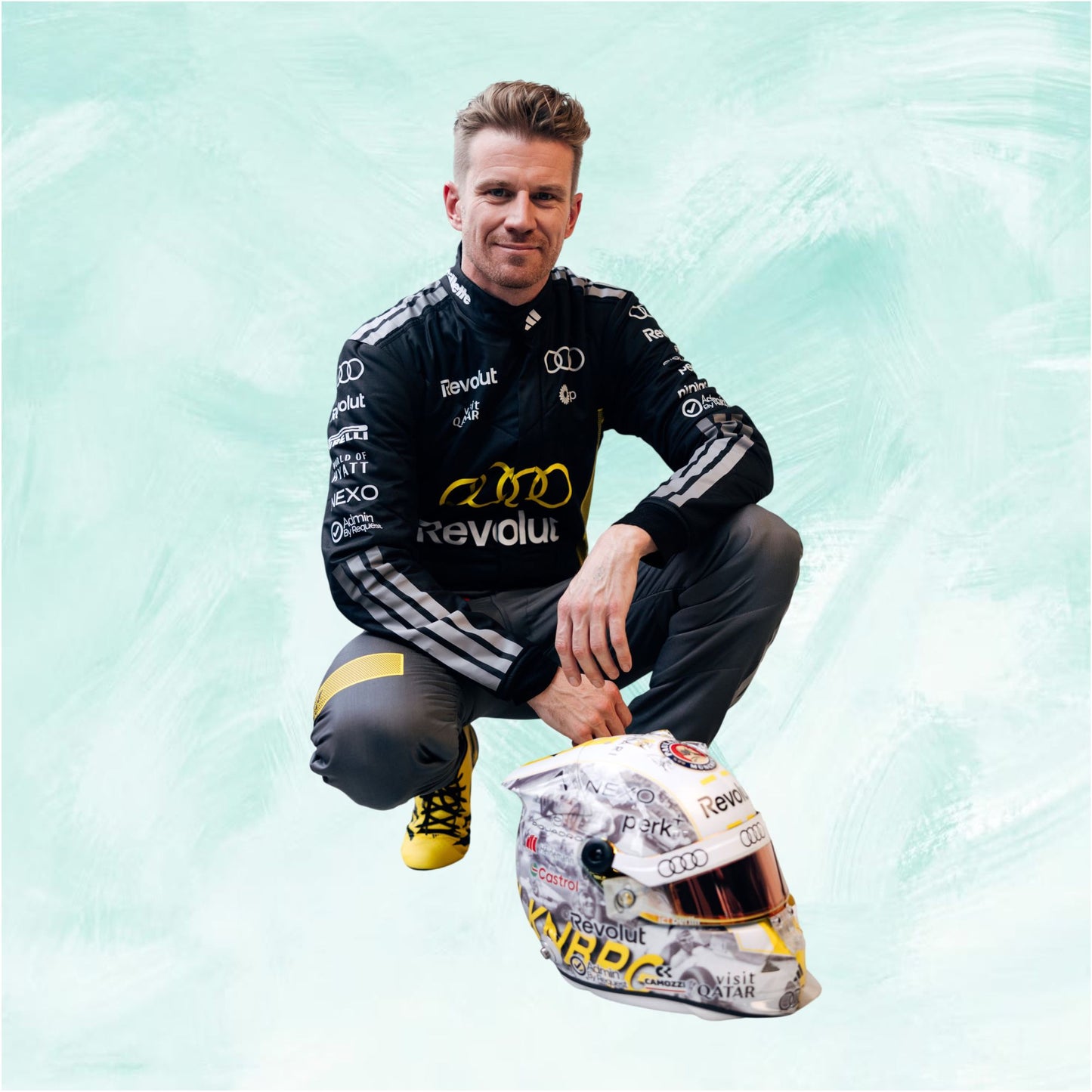 Nico Hulkenberg 2026 Audi F1 Team Monaco GP Racing Suits