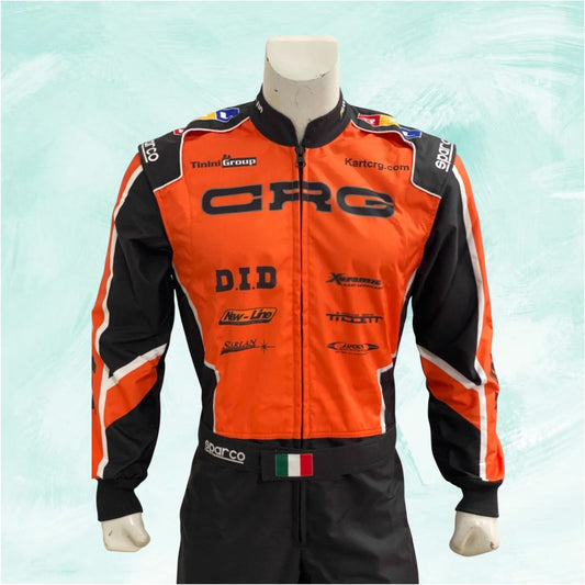New 2022 CRG Go Kart Overall Sublimation Printed Suit