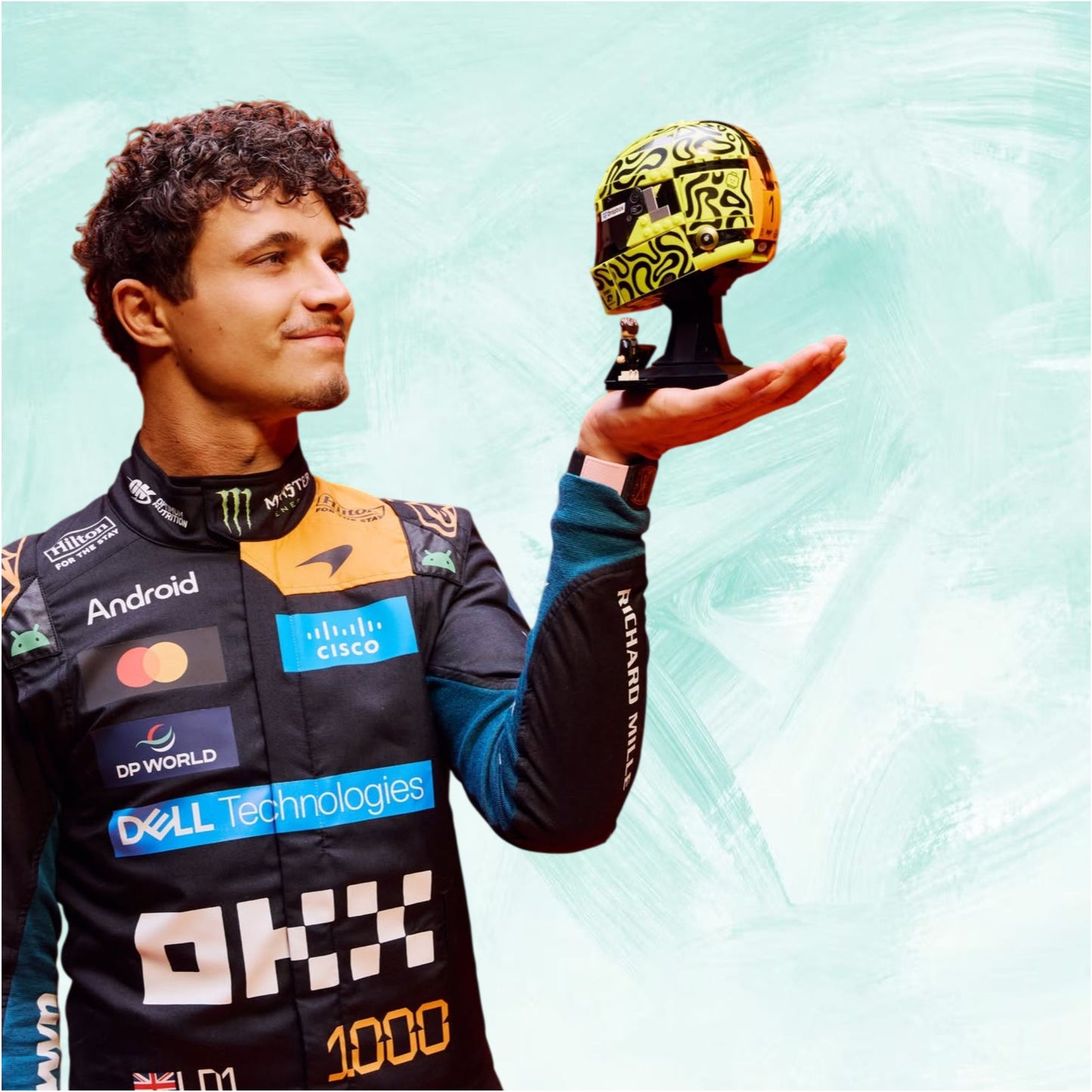 New Lando Norris 2026 McLaren 1000th Monaco Grand Prix F1 Racing Suit