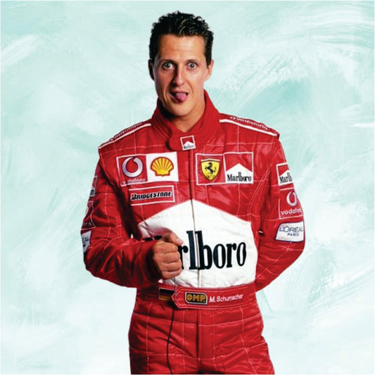 Michael Schumacher 2001 Ferrari Embroidery patches f1 race suit