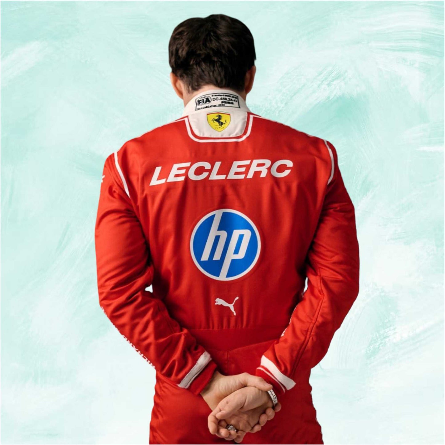 NEW 2026 Charles Leclerc Ferrari HP F1 Race Suit Replica