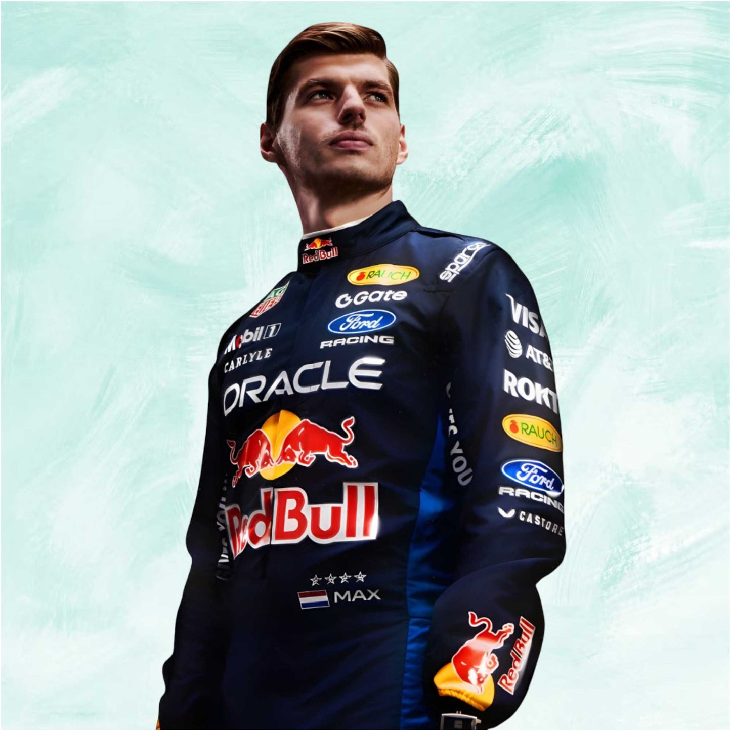 NEW 2026 Max Verstappen Red Bull Racing F1 Race Suit Replica