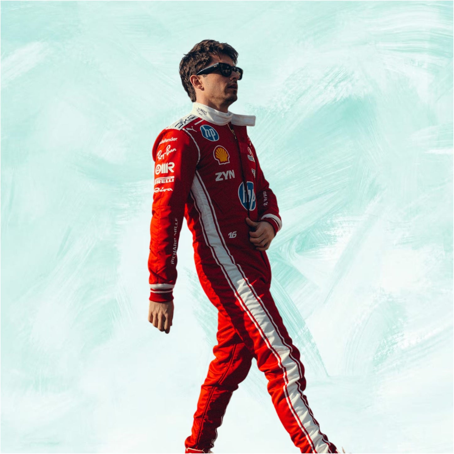 NEW 2026 Charles Leclerc Ferrari HP F1 Race Suit Replica