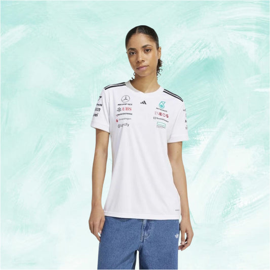 Women's Official Adidas Mercedes-AMG Petronas F1 T-Shirt