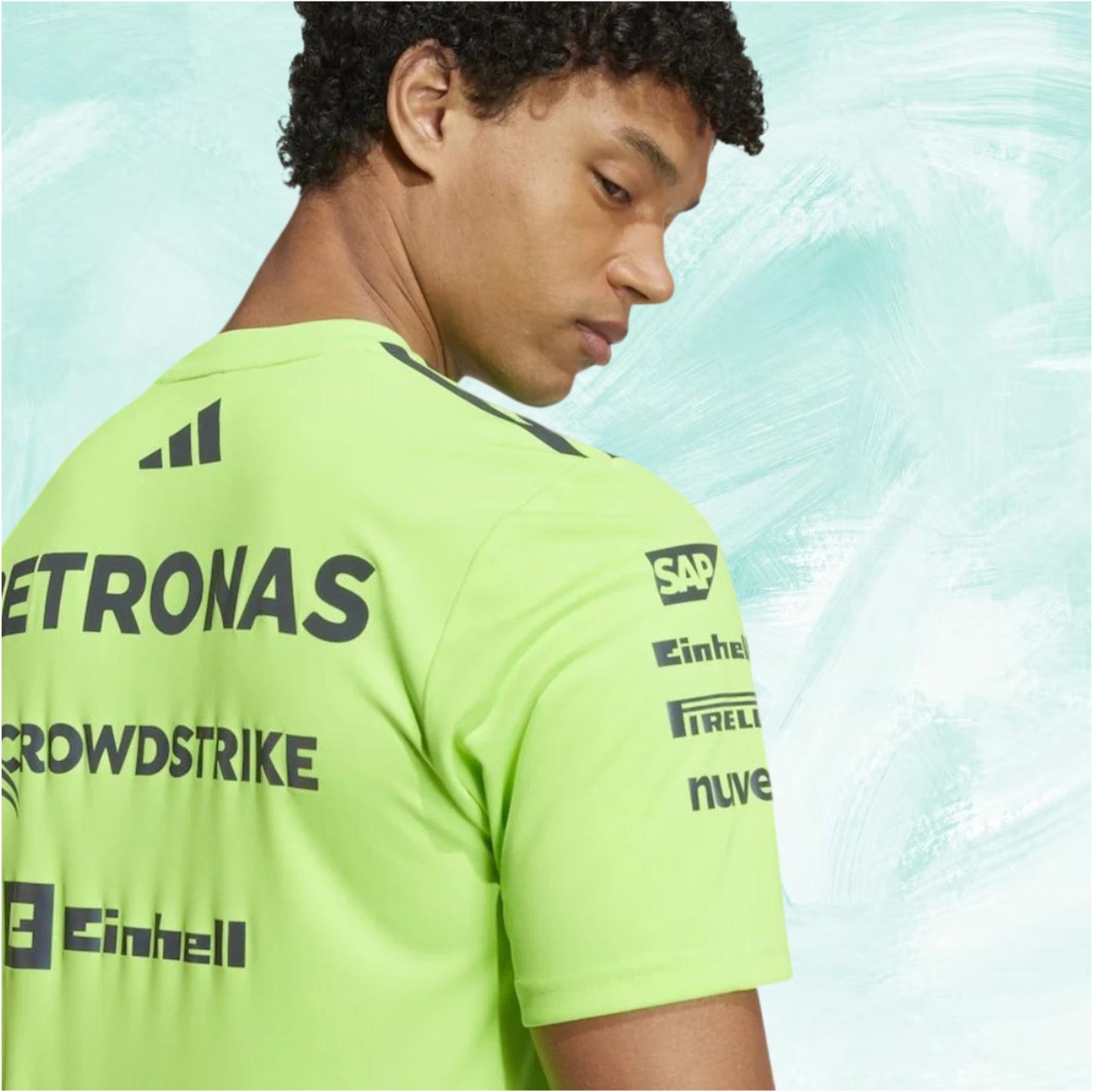 Adidas Mercedes-AMG Petronas F1 Team Up Men's print T-Shirt