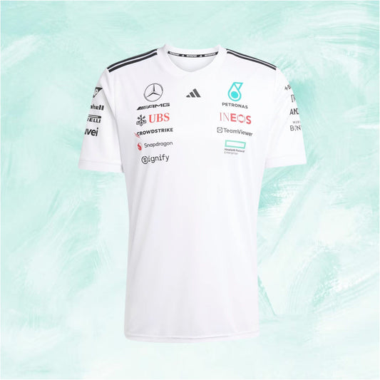 Women's Official Adidas Mercedes-AMG Petronas F1 T-Shirt