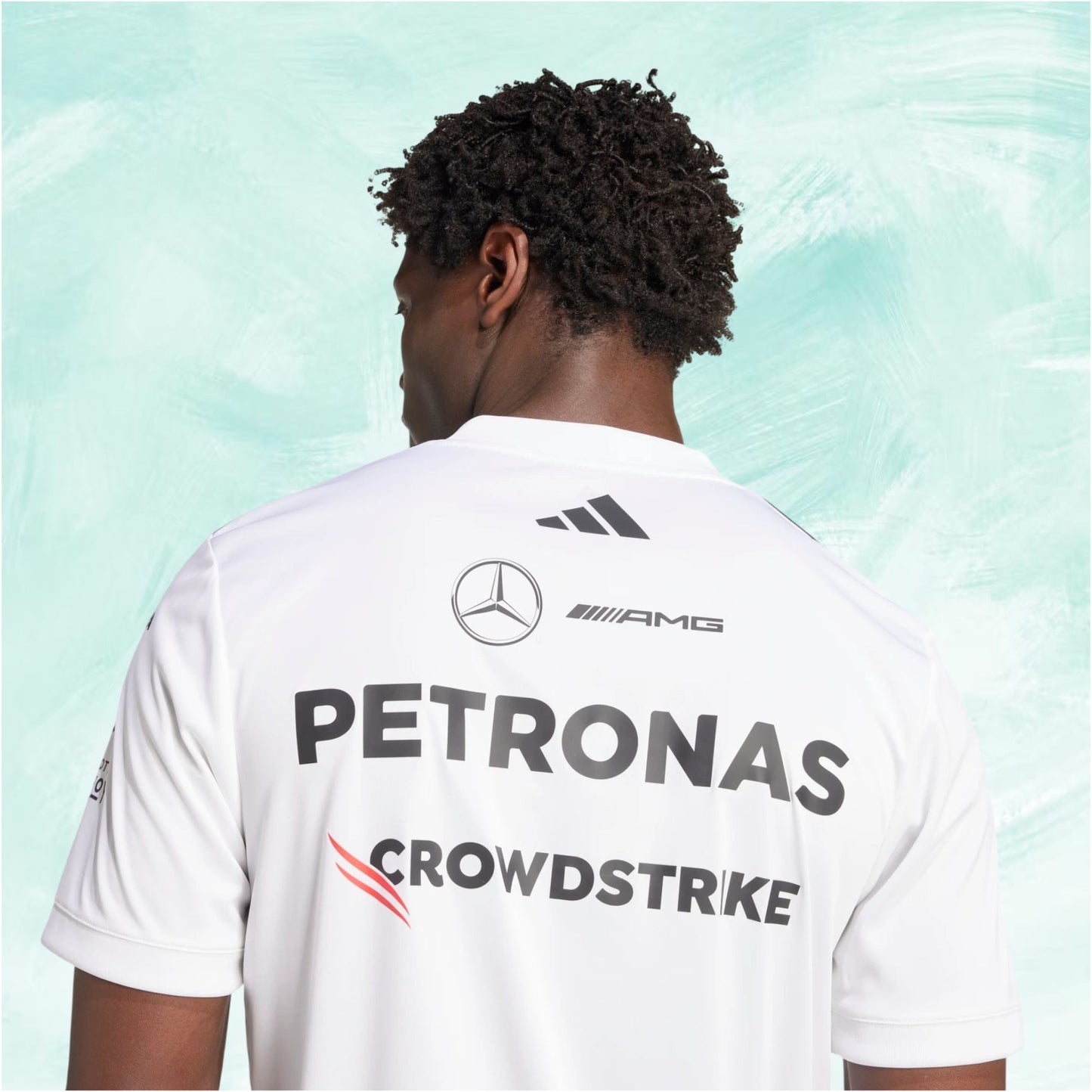 Men's Official Adidas Mercedes-AMG Petronas F1 T-Shirt