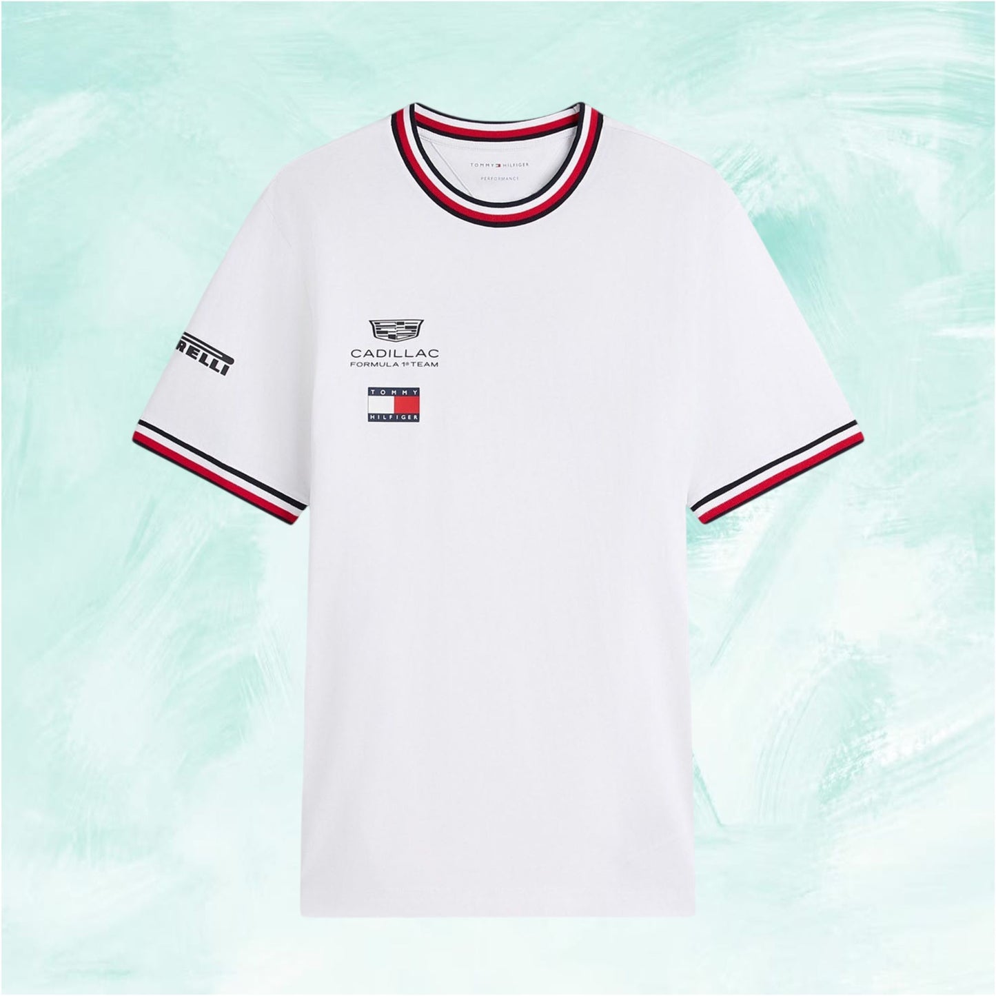 Women's Tommy Hilfiger x Cadillac Formula 1 Team 2026 replica T-shirt