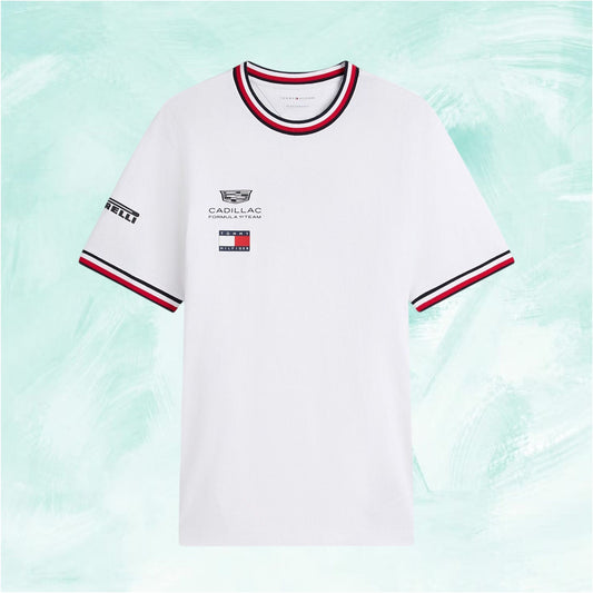 Women's Tommy Hilfiger x Cadillac Formula 1 Team 2026 replica T-shirt