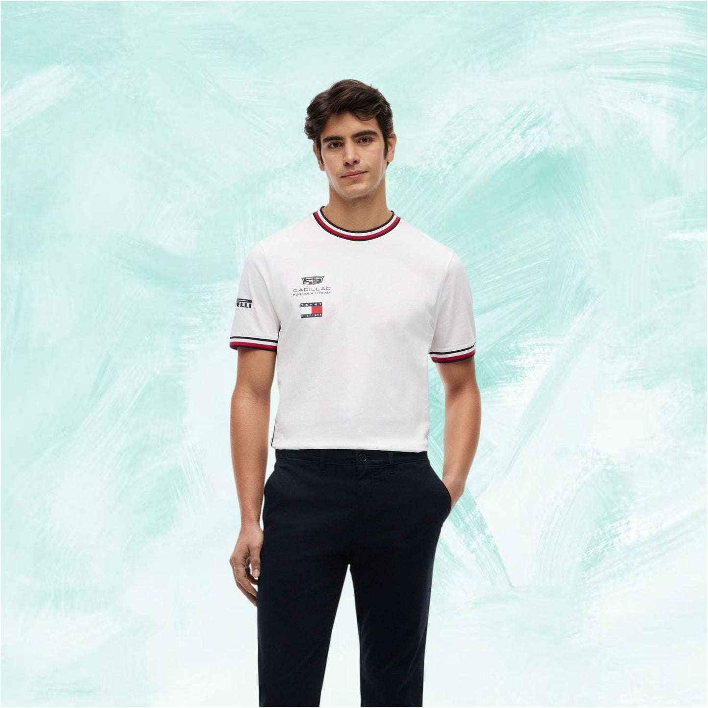 Men's Tommy Hilfiger x Cadillac F1 Team Replica T-shirt