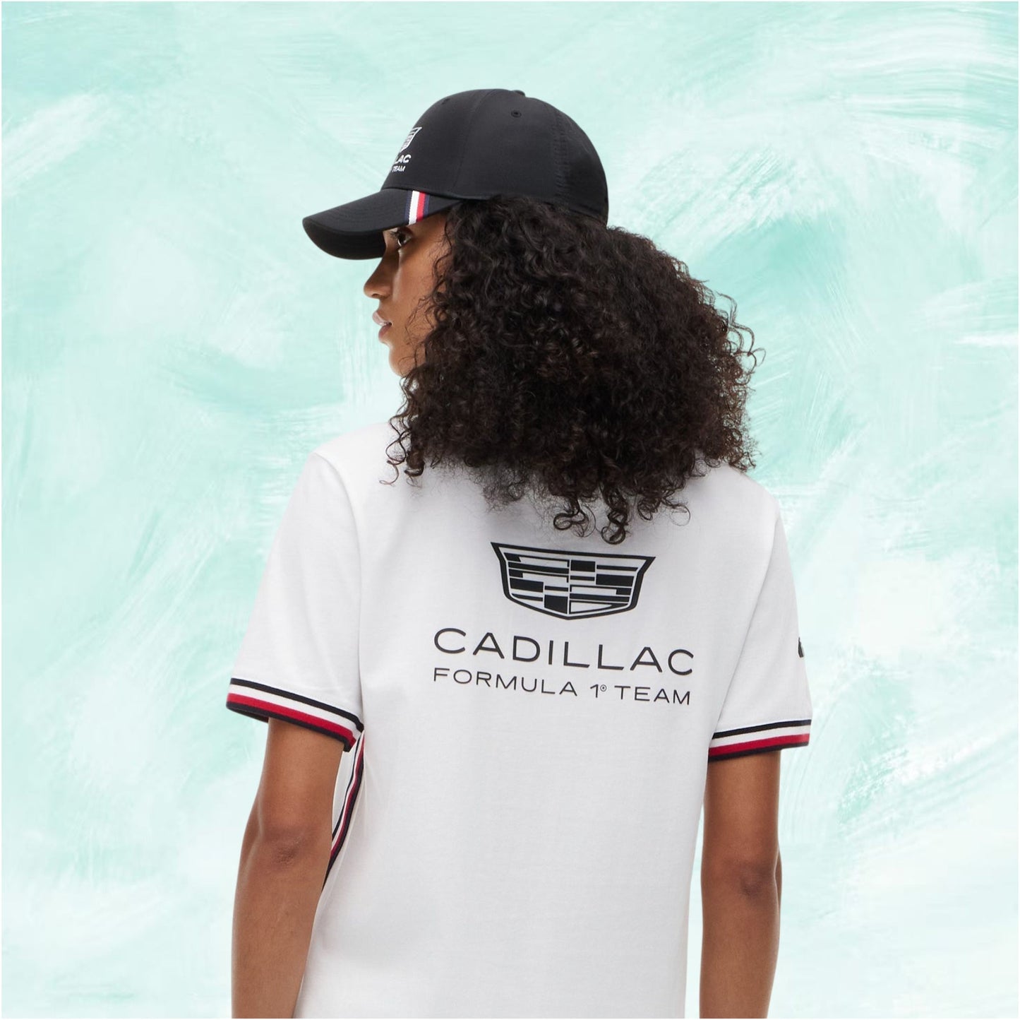 Women's Tommy Hilfiger x Cadillac Formula 1 Team 2026 replica T-shirt